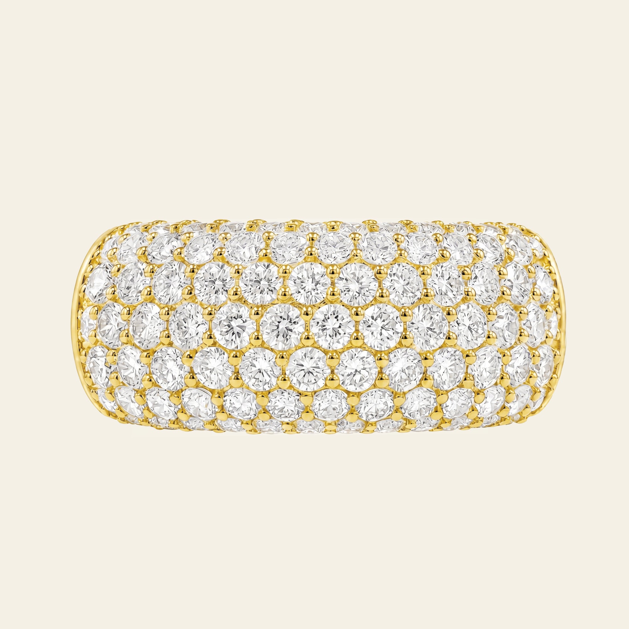 Dome Pavé Ring