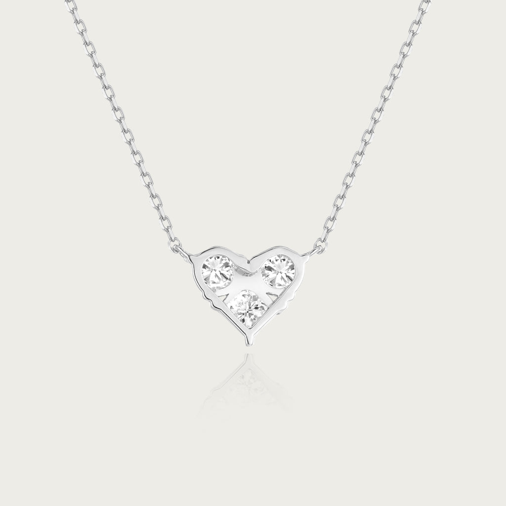 Heart Diamond Necklace