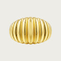Fluted Dome Ring