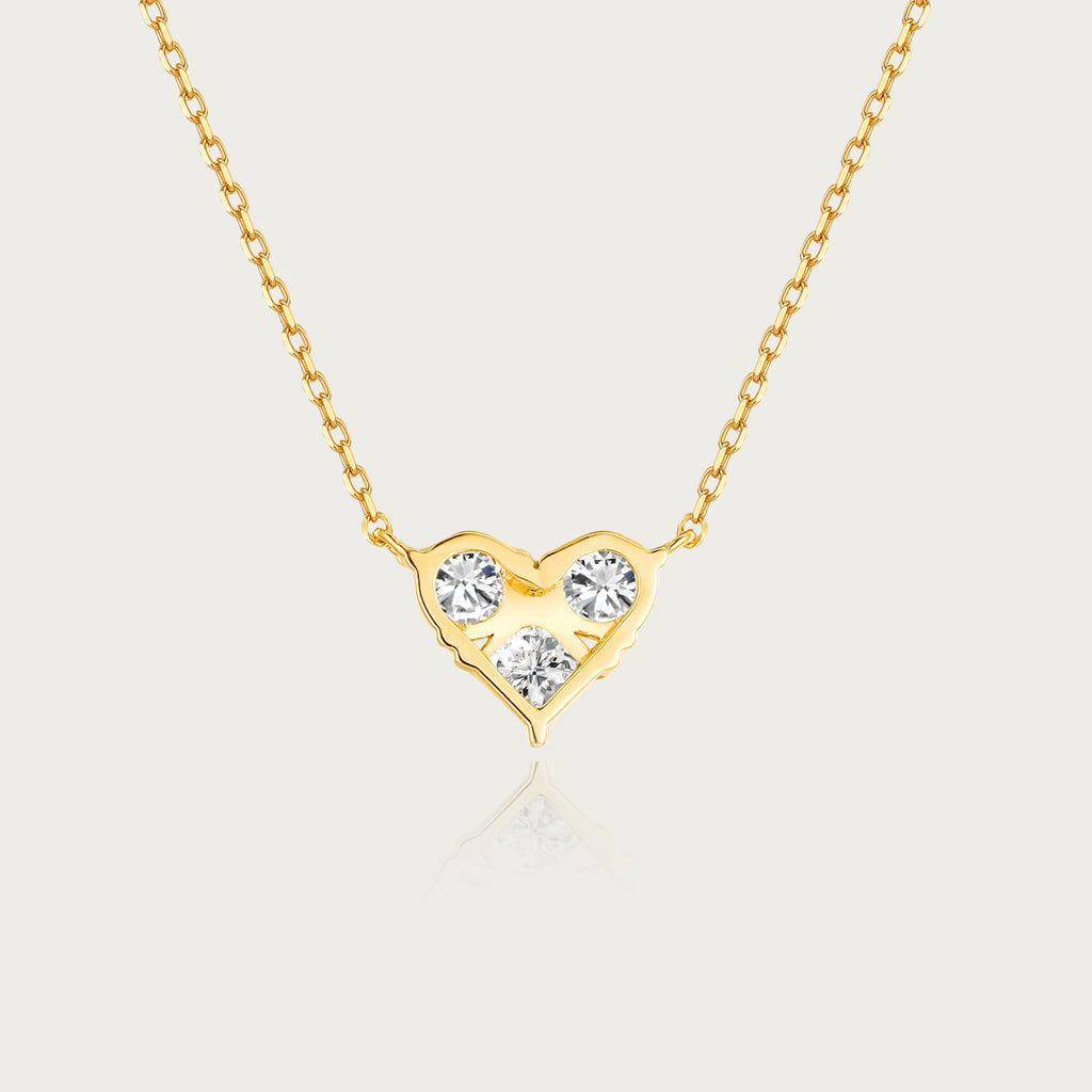 Heart Diamond Necklace