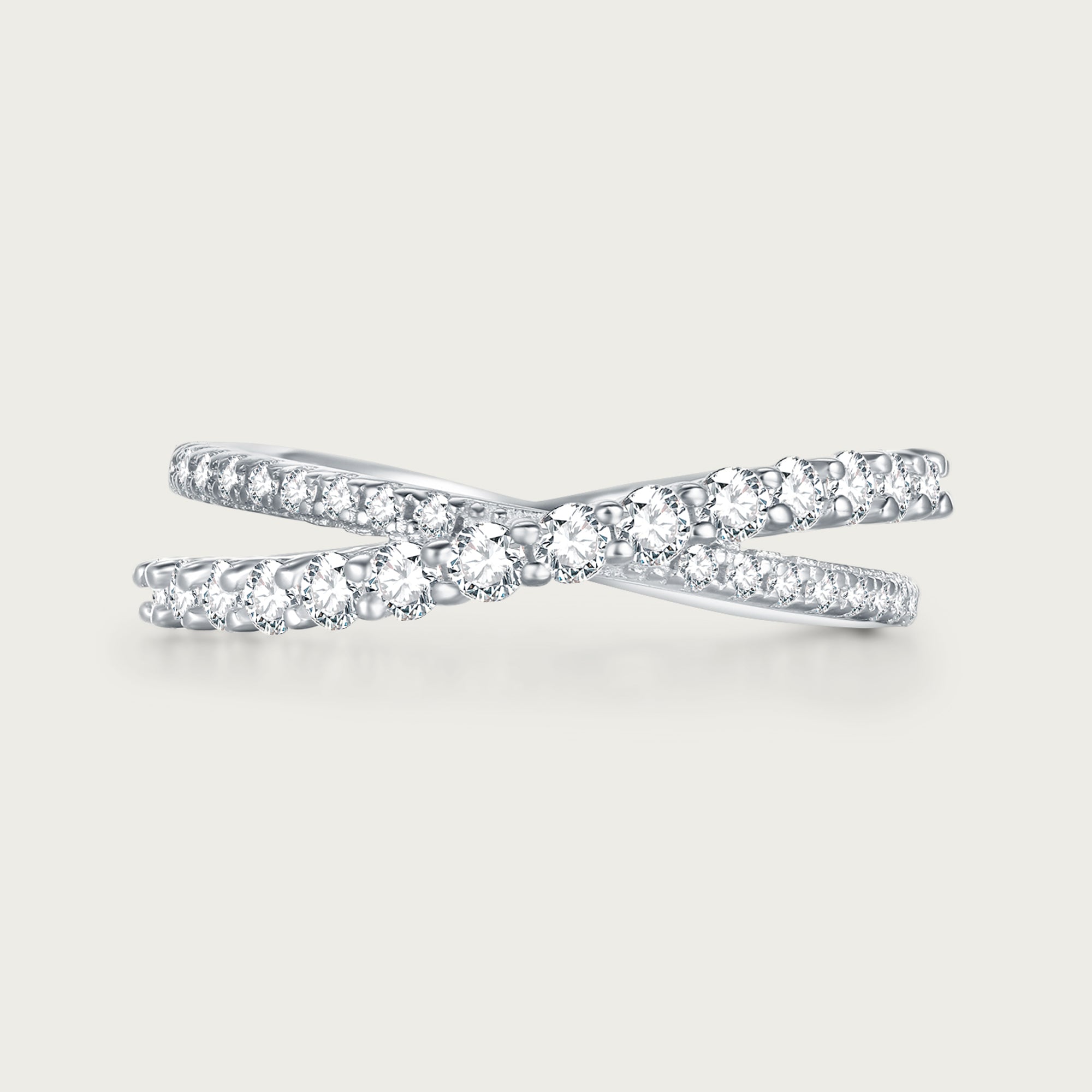 Double Pavé Ring