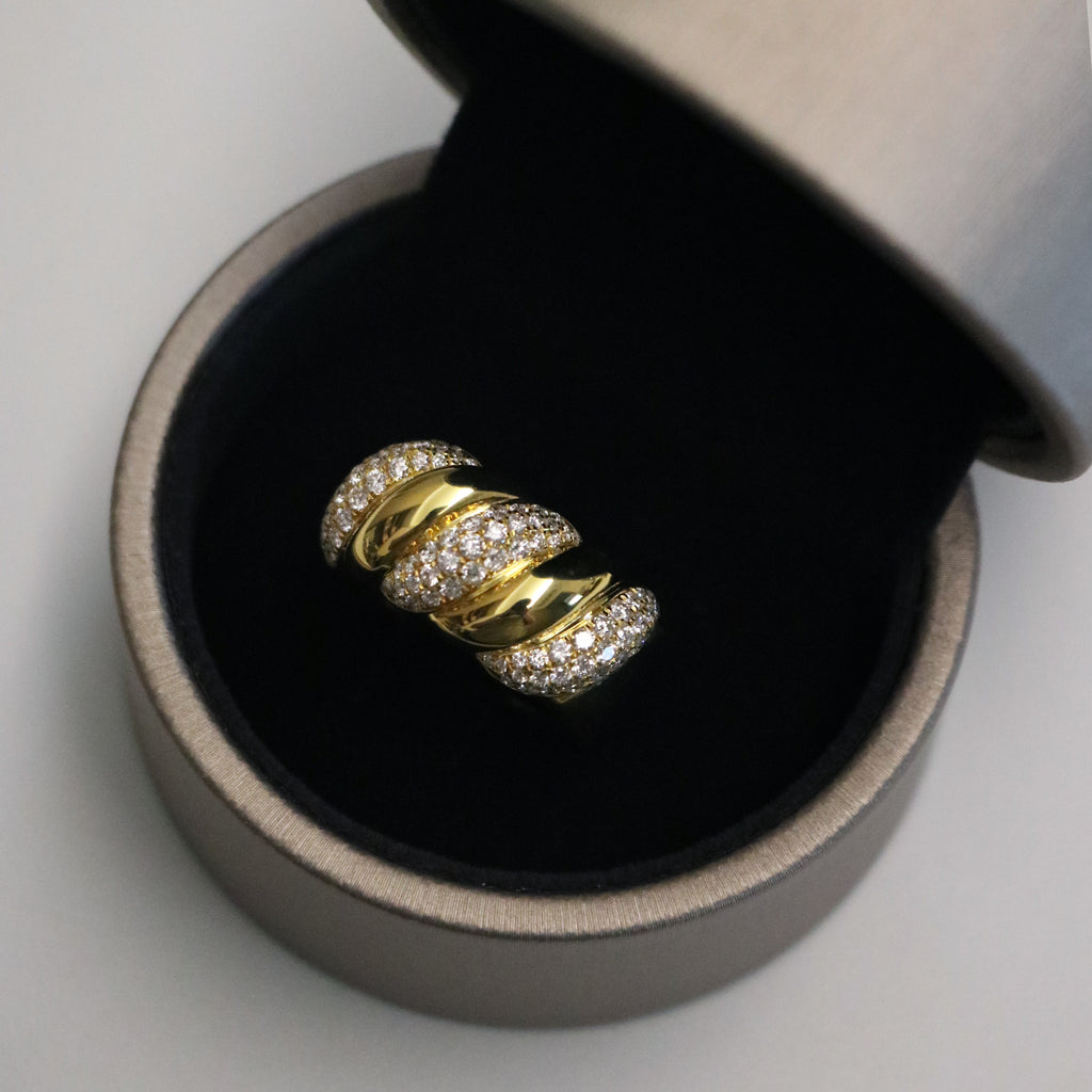 Twisted Dome Ring