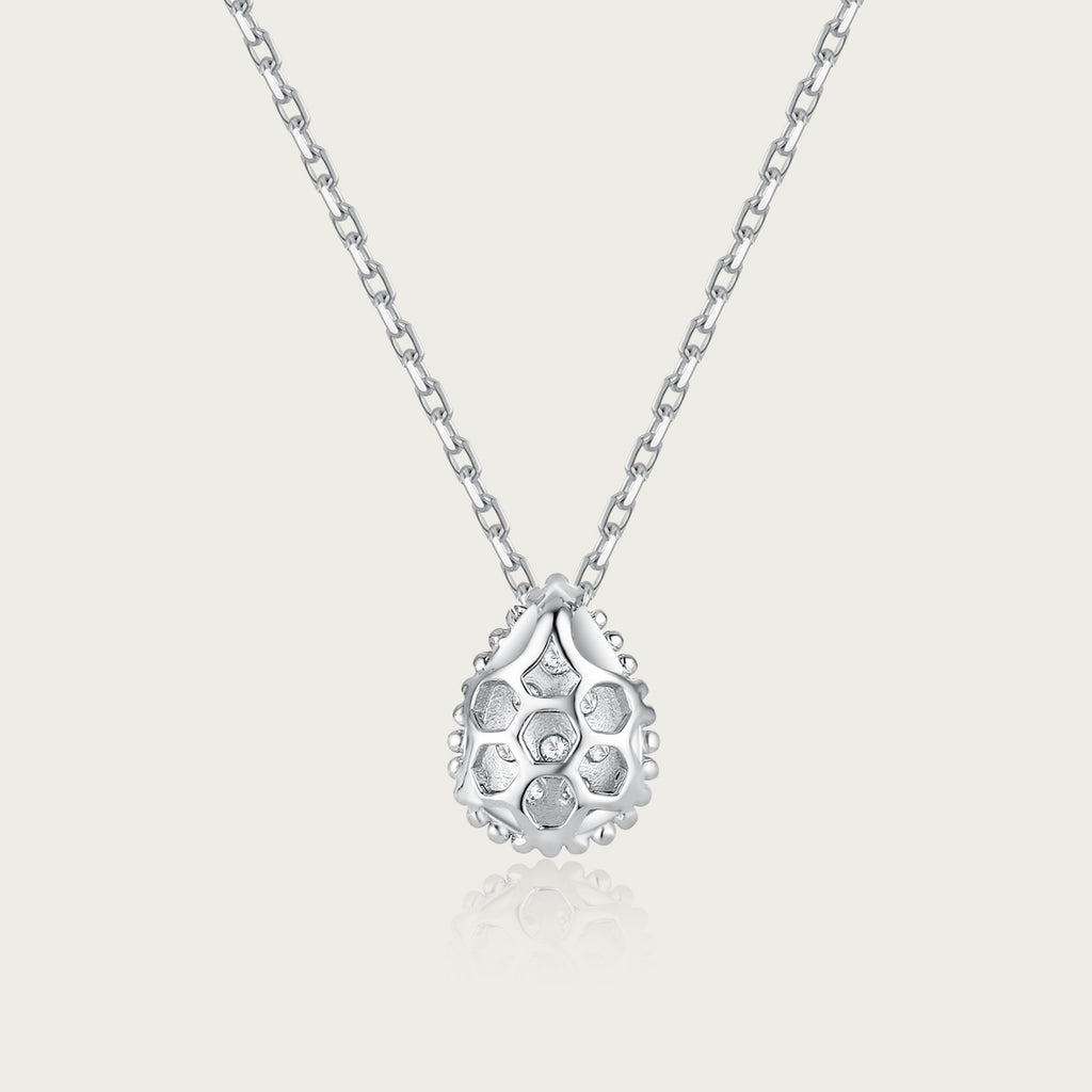 Teardrop Pavé Necklace