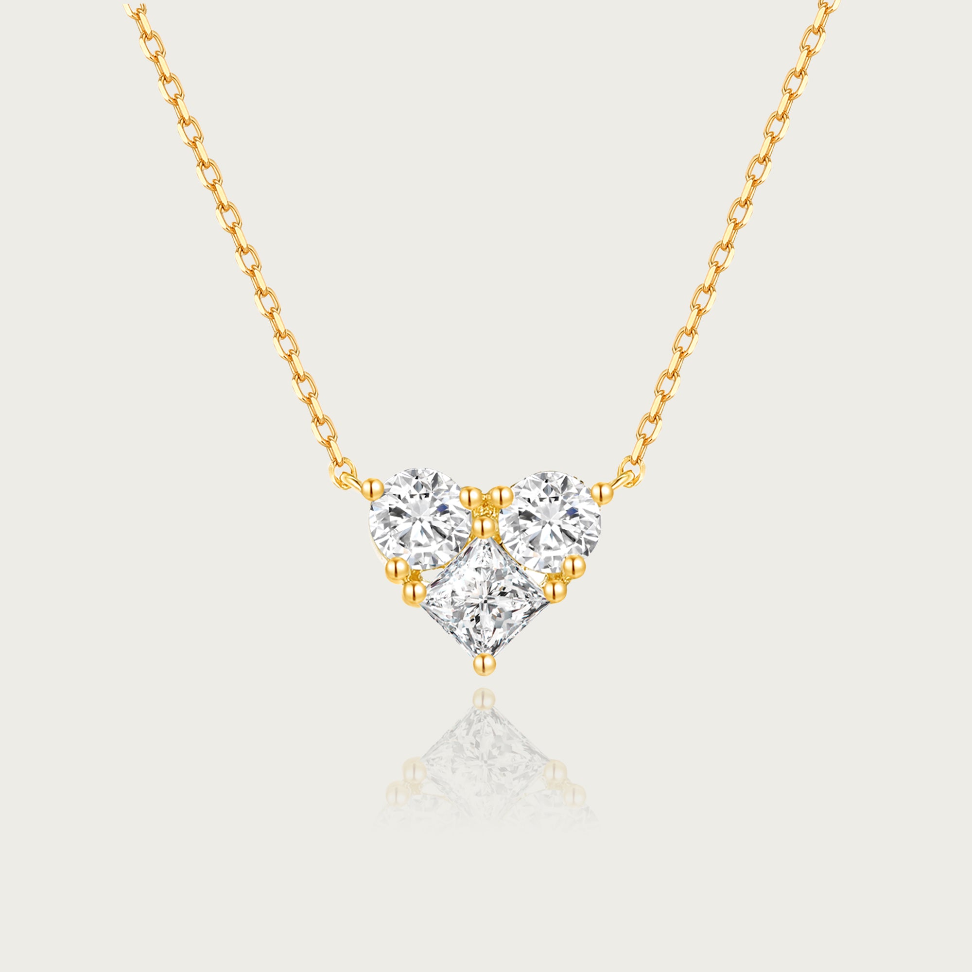 Heart Diamond Necklace