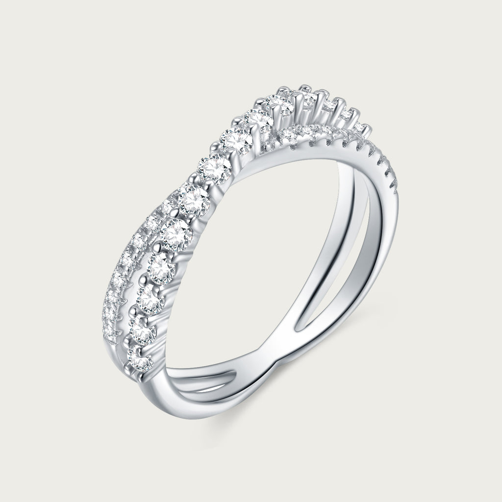 Double Pavé Ring