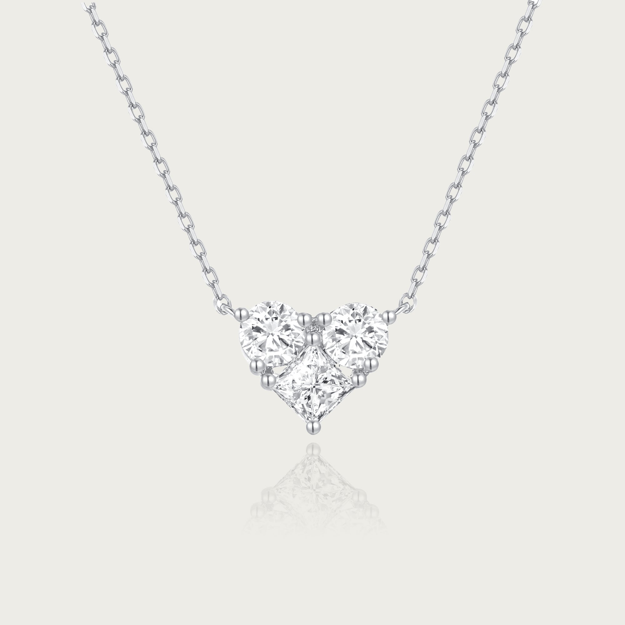 Heart Diamond Necklace