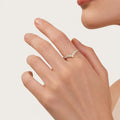 Chevron Pavé Ring