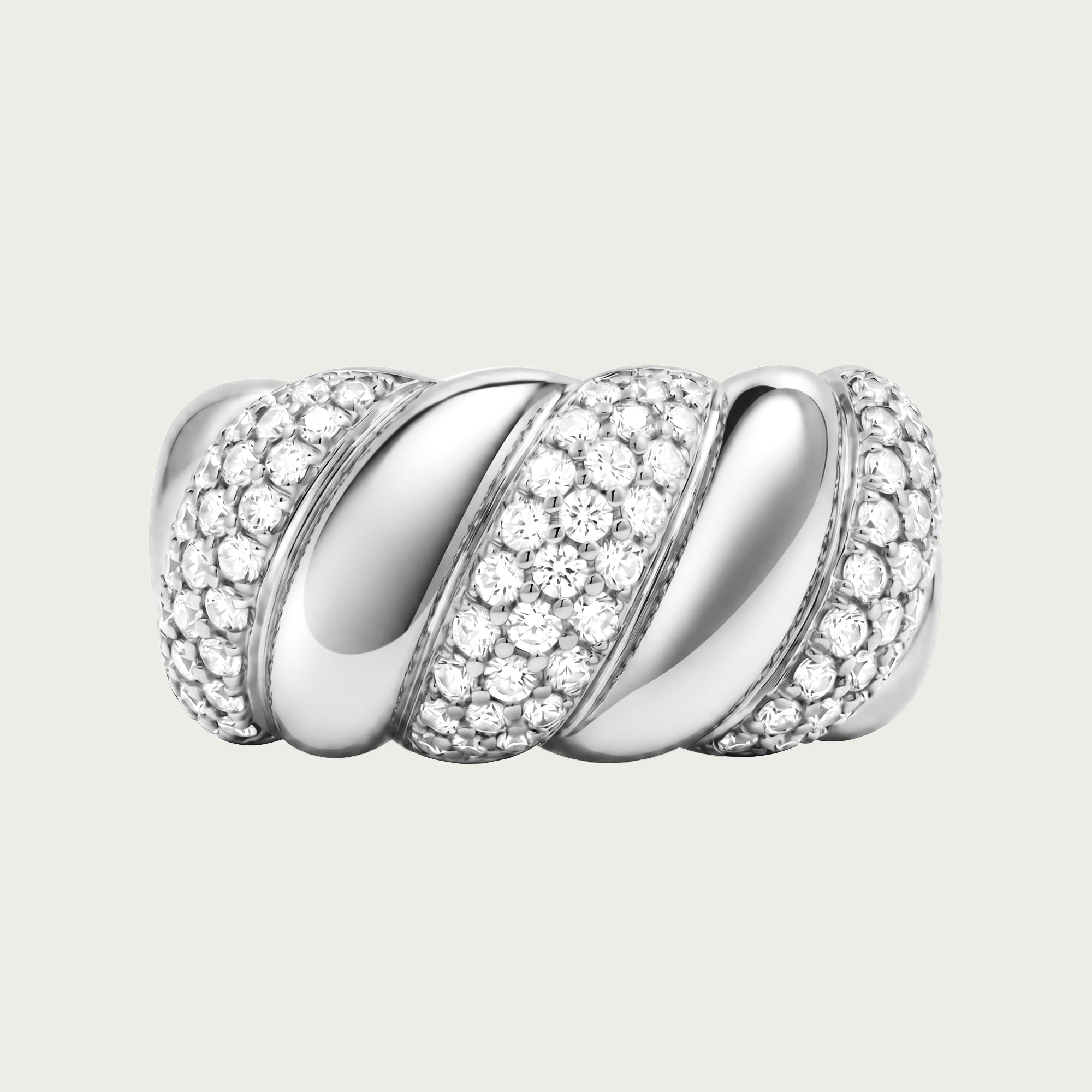 Twisted Dome Ring