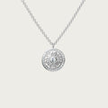 Round Pavé Necklace