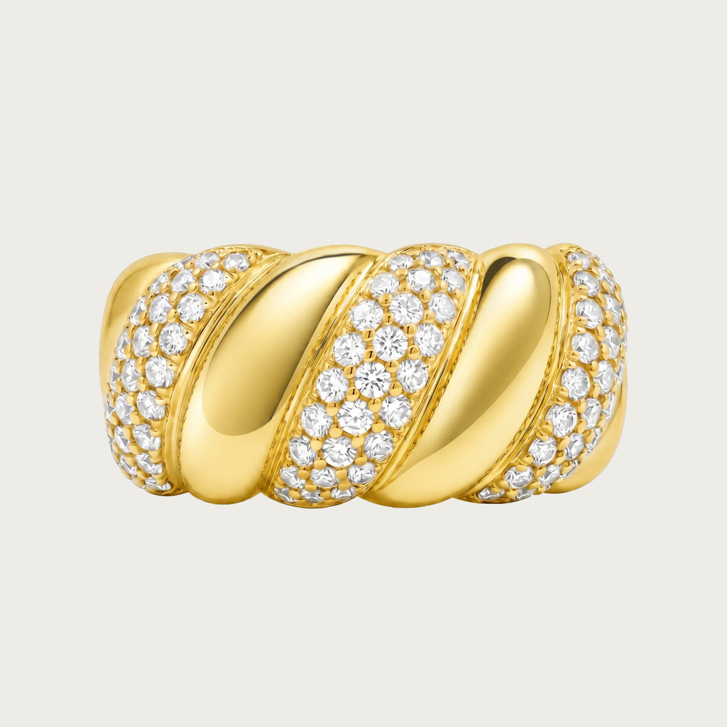 Twisted Dome Ring