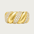 Twisted Dome Ring