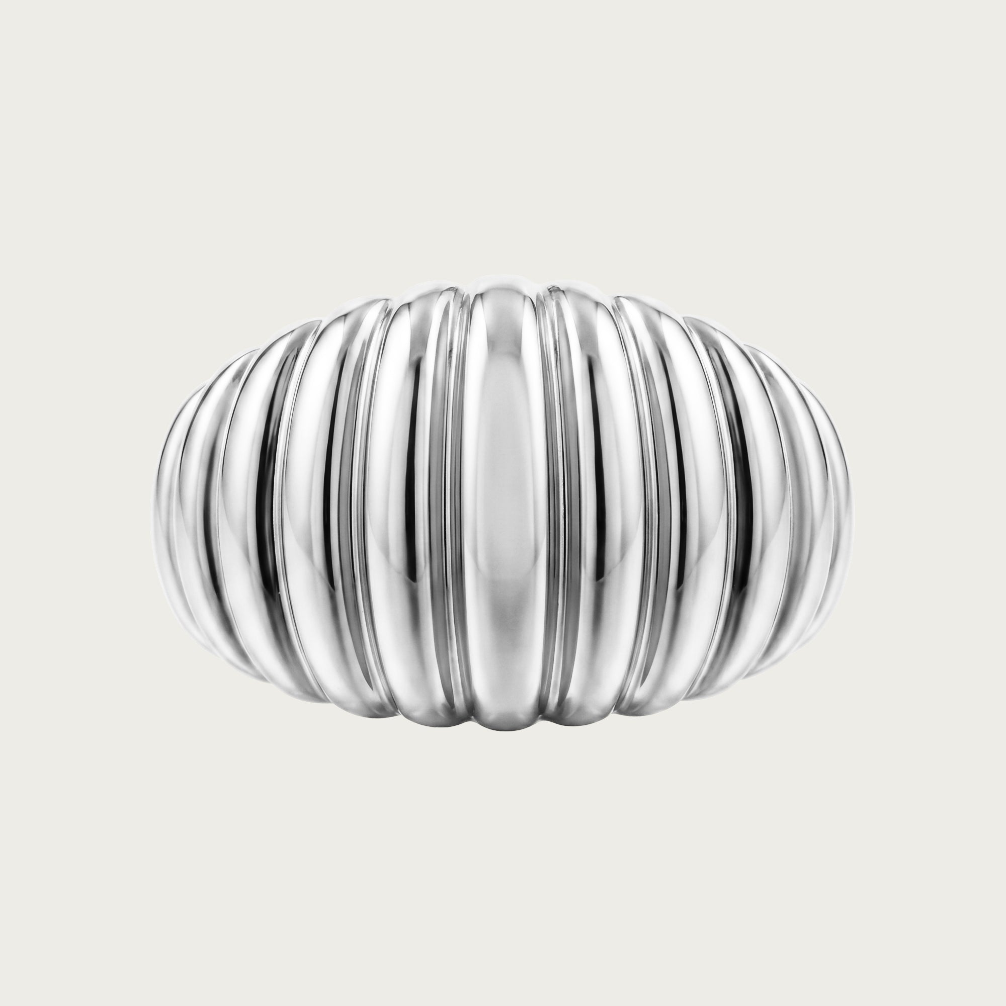 Fluted Dome Ring